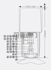 船用电动二通调节阀(图2)