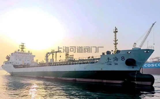 大连中远海运重工圆满完成 “丰海8”化学品船抢修工程(图1)