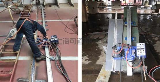 黄埔文冲造船事业三部攻克45°气电立焊焊接工艺应用技术(图1)