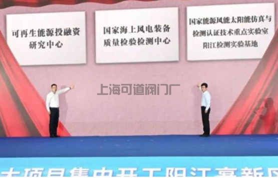 广东阳江三大平台正式揭牌成立主要从事风电产业检测认证等(图1)
