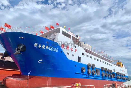 立新船舶：海上水产干制品加工船“浙苍渔冷00168”“浙苍渔加08999”顺利吉(图1)