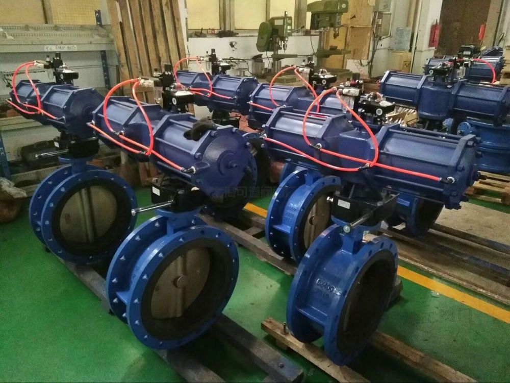 气动法兰式蝶阀规格型号厂家/引进德国先进技术 气动法兰式蝶阀规格型号厂家(图2)